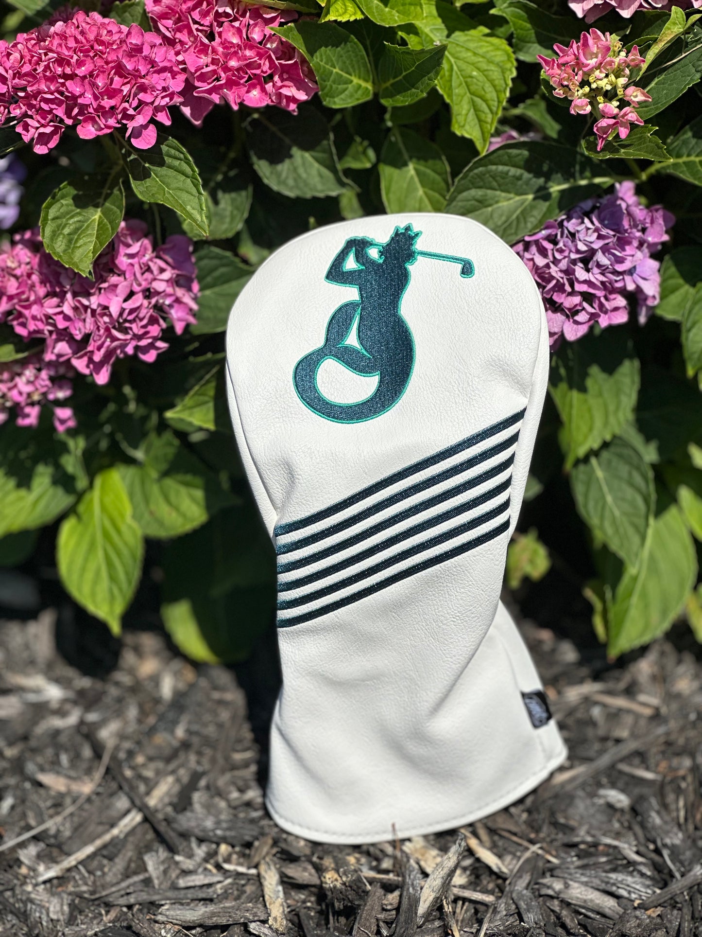 Solid Embroidered Driver Cover